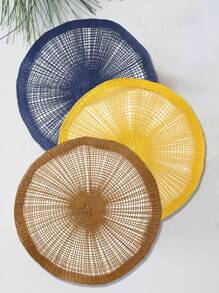 1/4pcs, Simple And Fashionable Placemats, Creative Model Table Mats, Bohemian Style Western Dinner Mats, Vase Mats, Suitable For All Occasions. - Multicolor - View 2
