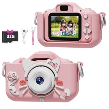 Yowmoy HD Kids Camera For 3-12 Year Olds - 1080P Video Recording, Frames & Filters, Perfect Back-To-School & Birthday Gift For 3-10 Years Old Children.Includes Lanyard, Best Birthday Gift