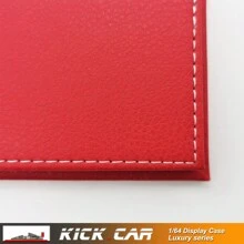 Kicarmod One Box New 1/64 Model Car Acrylic Display Case Fit Up To 6 Vehciles, Deluxe Base, Including Carbon Fiber, PU Leather, Alcantara, Suitable For Hobby Collection Gift - Multicolor - View 11