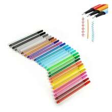 Kit 6/12/24 Colors Fine Colored Pens Fine Line Tip 0.4 Mm - 12 cái - Xem 6