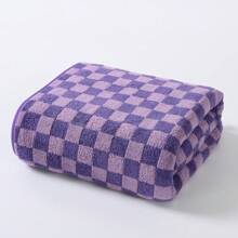 Bộ khăn tắm flannel kẻ caro hoặc khăn đơn - Khăn tắm cỡ lớn siêu mềm, thấm hút cao, lý tưởng cho spa, bơi lội, quấn tóc hoặc làm chăn phủ ghế sofa - 4 kích cỡ, phù hợp cho người lớn và các cặp đôi (34x75cm, 40x80cm, 70x140cm, 90x170cm) - Nhiều màu - Xem 8