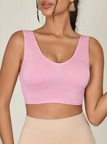 7 Cái/gói Áo Lót Thể Thao Mỏng Không Đường May Thoải Mái Liền Mạch Cho Nữ - Nhiều màu - Xem 3