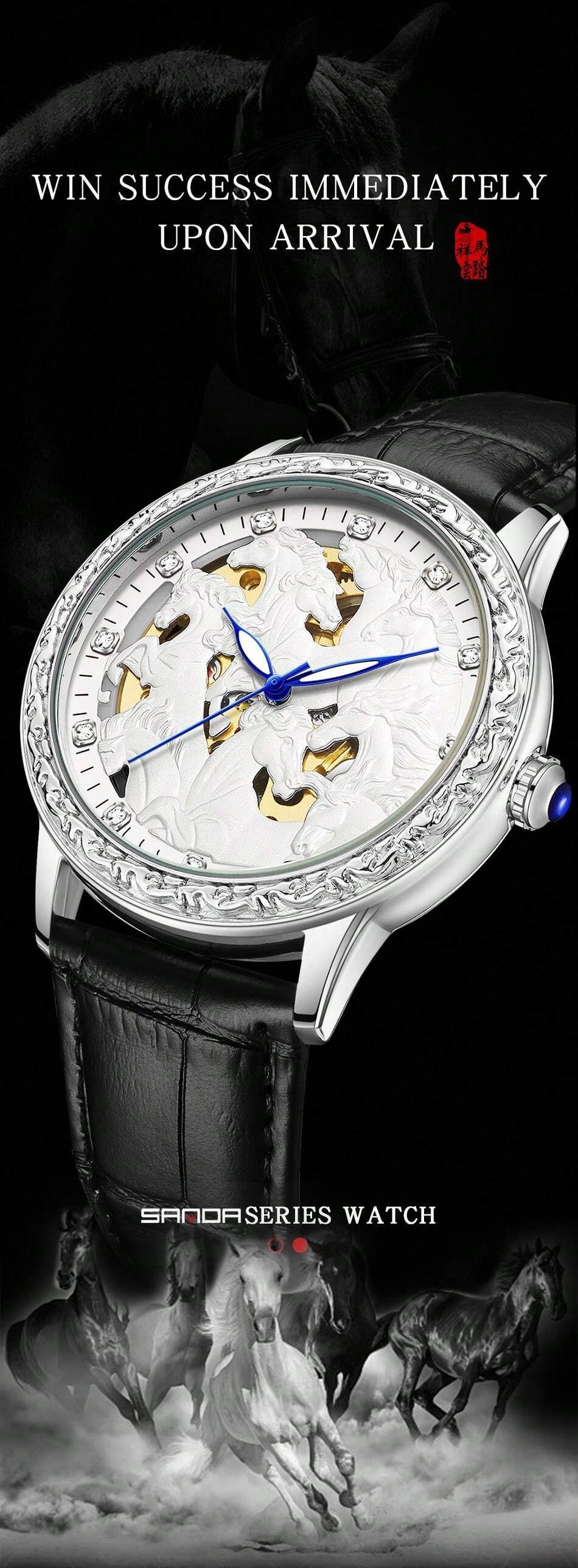 SANDA Sanda 2024 New 7011 Watch Fully Automatic Mechanical Fashion