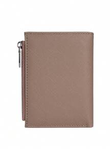 BATSIOE New Fashion Women's Ultra Thin Short Wallet, Toothpick/Litchi Embossed Lining, Super Durable Zipper Coin Pouch & Card Holder