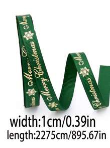 25 iarde/50 iarde Nastro natalizio dorato metallico, per confezione regalo, decorazione albero di Natale, decorazione per la casa, decorazioni natalizie, decorazioni per la stanza, decorazioni natalizie invernali, regali di Natale, decorazioni natalizie per la casa