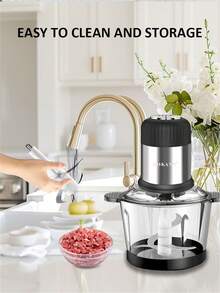 SOKANY-7025A 绞肉机电动切碎馅料和研磨蔬菜馅料，2L 大容量绞肉机 - 美規A型插(110-127V) - 查看 6