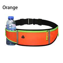 Túi đeo thắt lưng chạy bộ chống nước - Túi điện thoại chống trộm đa chức năng, Thắt lưng thể dục thể thao có ngăn đựng chai nước nhỏ cho nam và nữ, lý tưởng khi đi bộ đường dài, đi xe đạp - Hỗn hợp polyester, khóa kéo, màu trơn, hoàn hảo cho Halloween/Ngày lao động/Giáng sinh/Lễ tình nhân /Ngày của cha - Nhiều màu - Xem 9