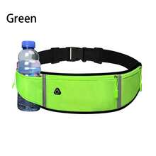 Túi đeo thắt lưng chạy bộ chống nước - Túi điện thoại chống trộm đa chức năng, Thắt lưng thể dục thể thao có ngăn đựng chai nước nhỏ cho nam và nữ, lý tưởng khi đi bộ đường dài, đi xe đạp - Hỗn hợp polyester, khóa kéo, màu trơn, hoàn hảo cho Halloween/Ngày lao động/Giáng sinh/Lễ tình nhân /Ngày của cha - Nhiều màu - Xem 10