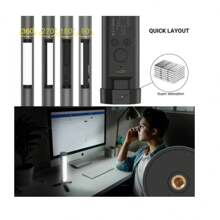 Rgb Photography Sword Led Stick With Luxceo P100 Control - Đen và trắng - Xem 2