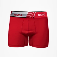 Kit 10 Comfortable Men's Boxer Briefs - 彩色 - 查看 9