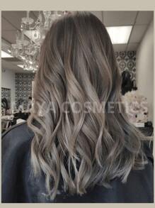 NEKANE Professional Permanent Cream Hair Color, Excellent For Gray Coverage, 90g Tube + 20 Vol. Peroxide. Halloween - 8.11 淺濃灰金髮 - 查看 2
