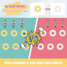 Huge 4 In A Row Game, Strategy Game With 42 Rings, Basketball Hoop & Throwing Game & Quick Release Lever - Blue - View 3