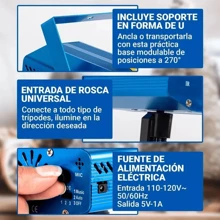 Proyector C/Control Potente Gran Capacidad Luces Led Multicolores