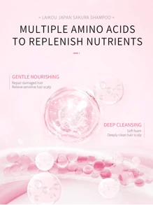 LAIKOU 一套莱寇亮泽护发套装，强效保湿滋养护发礼盒（日本樱花洗发水100ml & 日本樱花护发素100ml），持久留香，适合日常使用，SPA级礼品，母亲节送给妈妈的礼物 - 洗髮+護髮素 - 查看 11