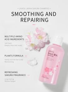 LAIKOU 一套莱寇亮泽护发套装，强效保湿滋养护发礼盒（日本樱花洗发水100ml & 日本樱花护发素100ml），持久留香，适合日常使用，SPA级礼品，母亲节送给妈妈的礼物 - 洗髮+護髮素 - 查看 10