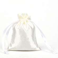 5 piezas de bolsas de regalo con cierre de cordón estilo satinado para joyas y accesorios, disponible en múltiples tamaños y colores, perfectas para regalos de cumpleaños, festivales, fiestas y bodas, Navidad - Multicolor - Ver 26