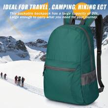 20L Lightweight Packable Backpack Travel Hiking Daypack Foldable Backpack For Men Women