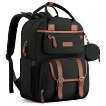 Maelstrom Diaper Bag Backpack,Baby Bag,29 L Expandable Diaper Backpack For Mom Dad,Baby Bag With Changing Pad - màu đen - Xem 1