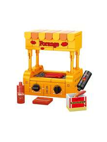 1 pieza Juego de mini bloques de construcción: Electrodomésticos de cocina Máquina de desayuno y mini fabricante de helados, juguetes de montaje, adecuados para decoración del hogar, colección y regalo - Multicolor - Ver 15