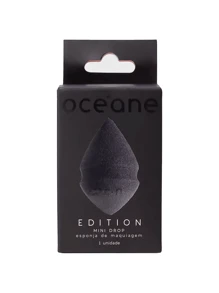 Océane Edition Mini Drop Makeup Sponge (Ideal For Foundation, Concealer And Compact Powder) - màu đen - Xem 2