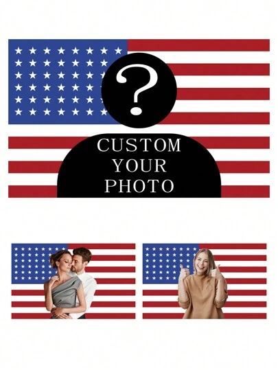 1pc Customizable Tapestry, Can Add Photos And Text, Suitable For Birthday, Wedding, Halloween, Christmas, Party, Father's/Mother's Day, Home Decor, Bedroom Decoration, Wall Art, Christmas Decoration, Customized Tapestry, Customized Flag, Room Decor, Washable, Warm Customization, Unique, Personalized, Ideal Gift For Boyfriend, Girlfriend, Family And Friends. Can Be Hung In Living Room, Bedroom, Car, Tea Room, Bathroom, Dining Room, Etc.