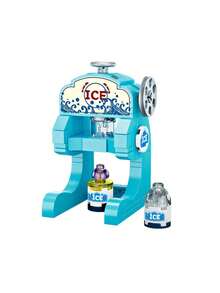 1 pieza Juego de mini bloques de construcción: Electrodomésticos de cocina Máquina de desayuno y mini fabricante de helados, juguetes de montaje, adecuados para decoración del hogar, colección y regalo - Multicolor - Ver 8