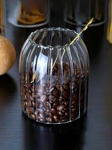 Home Kitchen Appliances Accessories Gadgets Tools Christmas Kitchen Stuff Cooking Christmas - Ball Striped Glass Jar - View 8