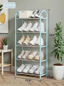 SAPATEIRA 5 Andar Multiuso 10 Pares Organizador Portátil Para Calçado  GALERIADDD - AZUL - Visão 1