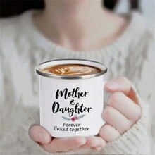 1 件定制徽标或照片搪瓷杯公司徽标营地杯婚礼徽标搪瓷咖啡杯牛奶杯、饮料杯、定制专属茶杯、特别而独特的礼物结婚周年纪念礼物圣诞礼物生日礼物、多功能、耐用、防霉、装饰、可重复使用、无需熨烫、精致、时尚、高品质、适合他、家庭、花园、办公室、周年纪念日、情人节、母亲节、生日、父亲节、毕业典礼、婚礼、乔迁之喜的理想礼物 - 黃色 - 查看 8