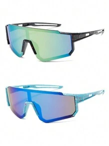1/2Pcs Kids Fashion Glasses Youth Baseball Lightweight TR90 Frame Sports Cycling Shades For Boys Girls - Multicolor - View 21