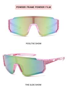 1/2Pcs Kids Fashion Glasses Youth Baseball Lightweight TR90 Frame Sports Cycling Shades For Boys Girls - Multicolor - View 20