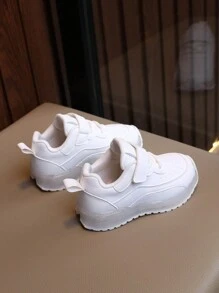 时尚彩色发光运动鞋，适合幼儿和儿童男孩/女孩的舒适跑鞋，LED 运动鞋 - 白色 - 查看 6
