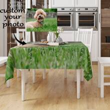 1PC Custom Tablecloths, DIY Custom Tablecloths For Home Decoration, Wedding Gifts, Birthday Gifts, Anniversary Gifts, Pets, Baby Printed Tablecloths, Placemats