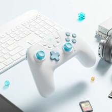 AOLION Aolion Wireless Hal Effect Controller Joystick For Switch 2/1 Dubbele Vibratie Pro Gamepad For NS/PC/IOS/Android/Steam