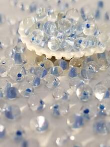 200/1000pcs 20 Colors Glass Seed Beads, Water Drop Shape, Jewelry Making Accessories For Bracelets Necklaces Rings, For French Embroidery