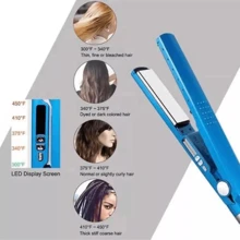 Hair Straightening Irons - Blue - View 9