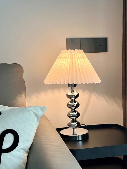 1pc Minimalist Desk Lamp, Classic Table Lamp For Bookshelf, Bedroom, Warm Light USB Powered Reading Lamp Suitable For Modern Nordic Style Home, Hotel, Restaurant
