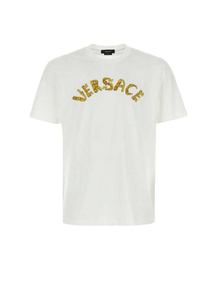 Tシャツ・カットソー VERSACE Men T-shirt White 10106411A07700 1W000 Versace Men's T-Shirt WHITE 10106411A077001W000 | SHEIN USA