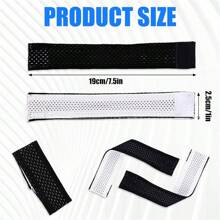 1pair Sports Jersey Sleeve Holders, Knit Cuff Fasteners With Hook-And-Loop For Football,Baseball Jerseys - Multicolor - View 2