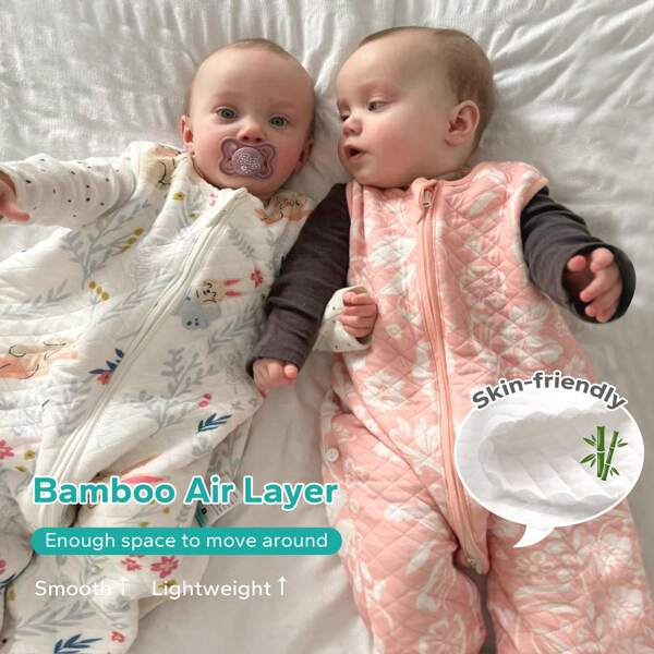 Lilbestie 1 PC Sleep Sack Baby Wearable Blanket Toddler Baby Sleep Sack With Feet