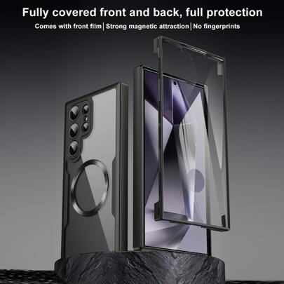Funda de teléfono compatible con Samsung S26U, funda de teléfono Qicai 360 de cobertura completa con protección de lente / Compatible con Apple 11/12/13/14/15/17/16 Pro Max, S22/23/24+ UA04/A05/A14/A15/A24/A25/A34/A54S, 13C+, Juego completo de fundas de teléfono Moto, versión internacional, no la versión nacional