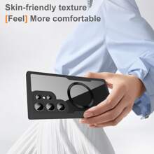 Qicai 360° Full Coverage Phone Case Lens Protector, Compatible With IPhone 11/12/13/14/15 Pro Max, S22/23/24+, A04/A05/A14/A15/A24/A25/A34/A54, Compatible With OPPO, Compatible With VIVO, Compatible With Redmi 13C+, Compatible With Moto - Full Set Of Phone Cases,International Version, Not The Domestic Version - Pink - View 9