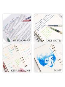 12 色盒装液体凝胶墨水圆珠笔