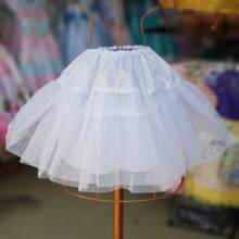 Pink Florist Dress Garden Party Charming Floral Dress With Pink Flowers And Petticoat D0665 - 粉色 - 查看 8