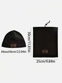 全新冬季羊毛帽围巾保暖头套战术保暖拉法帽面部滑雪面罩帽子颈部保暖运动骑行 - 彩色 - 查看 5