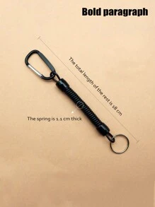 eyekan Fishing Rod Rope Retractable Steel Wire Circle Rubber Band Tackle Holder Detachable Spring Cord, Extra Long - Multicolor - View 7