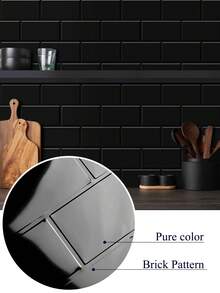 10 Sheets Peel And Stick Backsplash Subway Tile For Kitchen Bathroom, Self Adhesive Tiles Stick On Wall Tiles - Multicolor - View 12