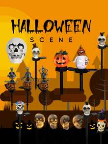 Đèn trang trí gắn sàn Halloween nhiều kiểu, Đèn cỏ bằng nhựa năng lượng mặt trời, Đèn trang trí tiệc ma, Đèn trang trí không gian sân trong, Đèn trang trí biệt thự sân vườn Trang trí phòng Halloween Trang trí sân vườn Halloween làm quà tặng Trang trí ngày lễ cổ tích Trang trí lễ hội - nhiều phong cách - Xem 1