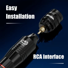 Neebol Rotary Tattoo Pen Kit, Wireless Tattoo Machine With Screen Display, 1500mAh Battery Supply, Tattoo Kit Full Set, 10 Cartridge Needles, 35ml Ink, Tattoo Supplies, Complete Tattoo Gun Machine For Beginners And Tattoo Artists, Holiday Gifts Christmas Gifts New Year Gifts For Girlfriend And Boyfriend - 黑色 - 查看 4