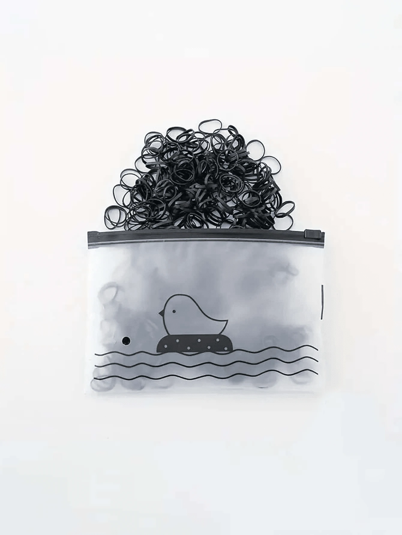 50/100/150 Uds. Bandas Negras Para El Cabello Para Mujer Y Niñas, Banda De Goma Elástica Alta, Lazos Para El Cabello, Coleteros, Accorios - AliExprs